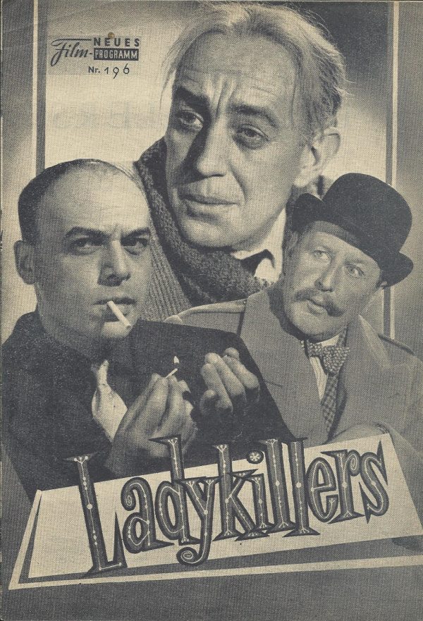 196: Ladykillers (Alexander Mackendrick) Alec Guiness, Cecil Parker, Peter Sellers, Herbert Lom, Danny Green, Jack Warner, Katie Johnson, Pjilip Staintom, Frankie Howerd