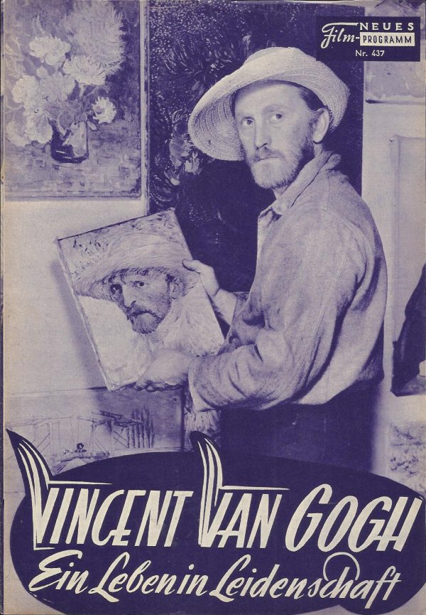 437: Vincent van Gogh (Ein Leben in Leidenschaft) (Vincente Minnelli) Kirk Douglas, Anthony Quinn, James Donald, Pamela Brown, Everett Sloane, Niall MacGinnis, Noel Purcell, Henry Daniell, Madge Kennedy, Jill Bennett, Lionel Jeffries, Laurence Naismith, E