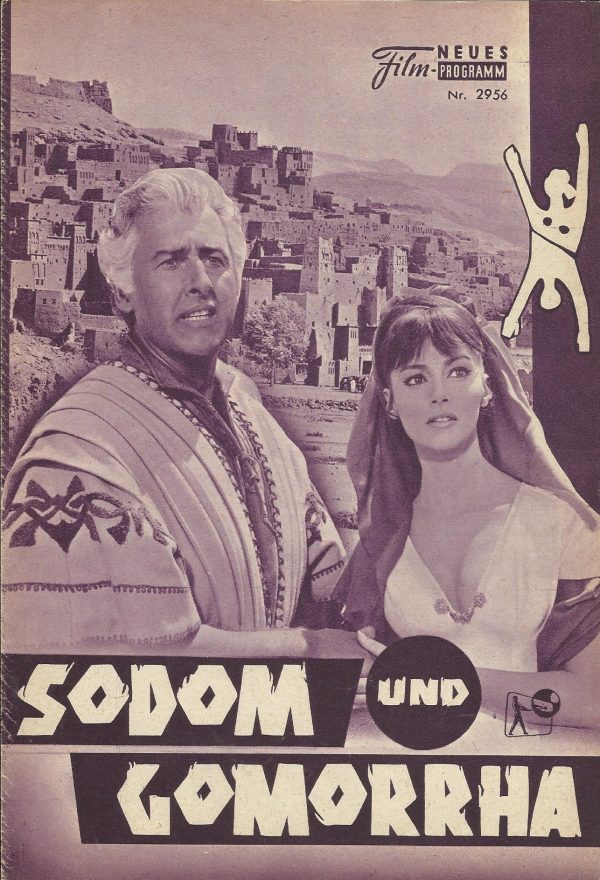 2956: Sodom und Gomorrha ( violett ) (Robert Aldrich) Stewart Granger, Rik Battaglia, Anouk Aimee, Stanley Baker, Pier Angeli, Rossana Podesta, Giacomo Rossi-Stuart, Claudia Mori