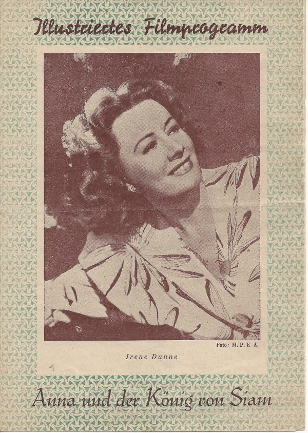 01: Anna und der König von Siam, Irene Dunne, Rex Harrison, Linda Darnell,