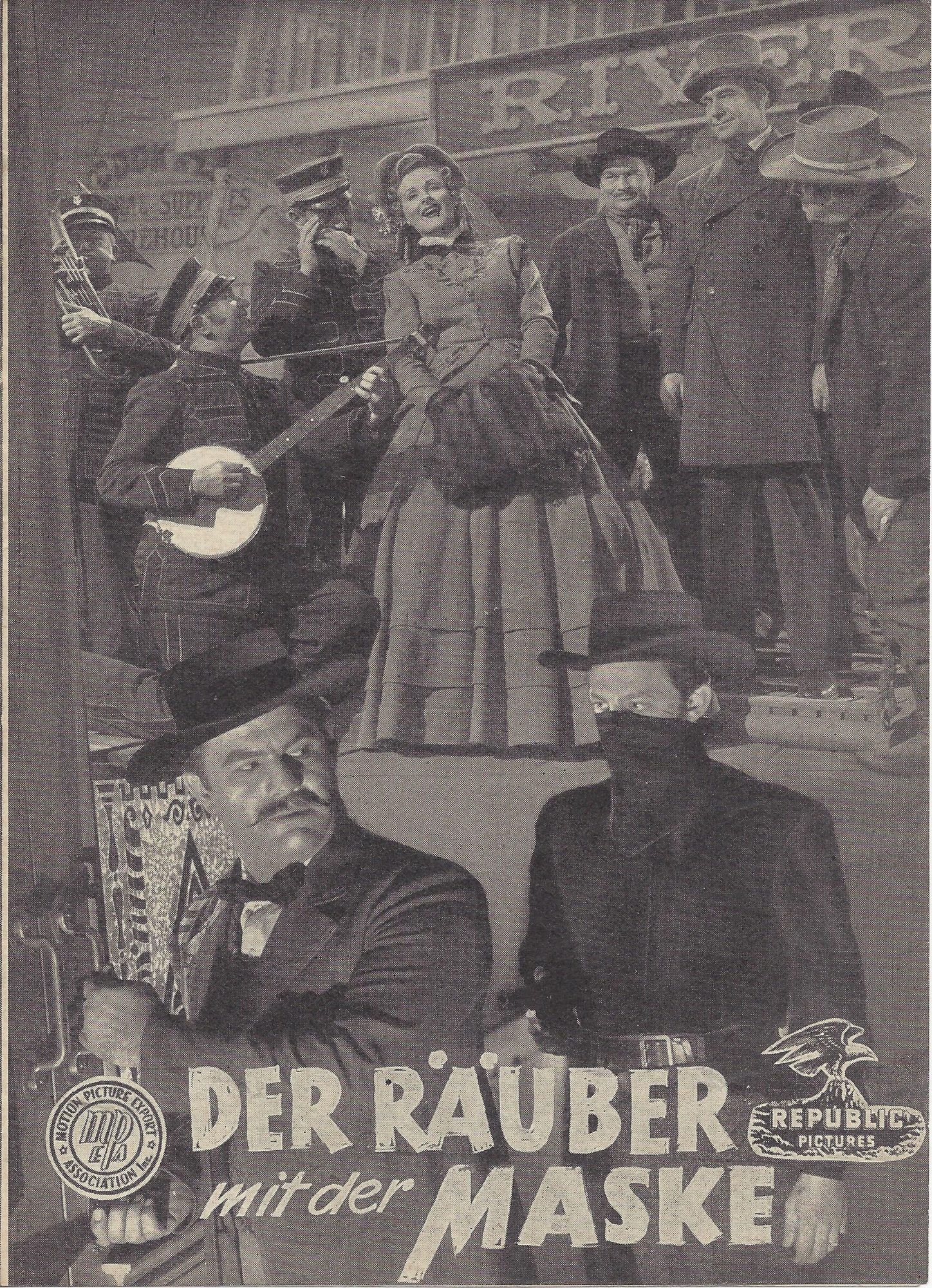 88: Der Räuber mit der Maske, William Elliott, Constance Moore, Lionel Stander, Jack LaRue,