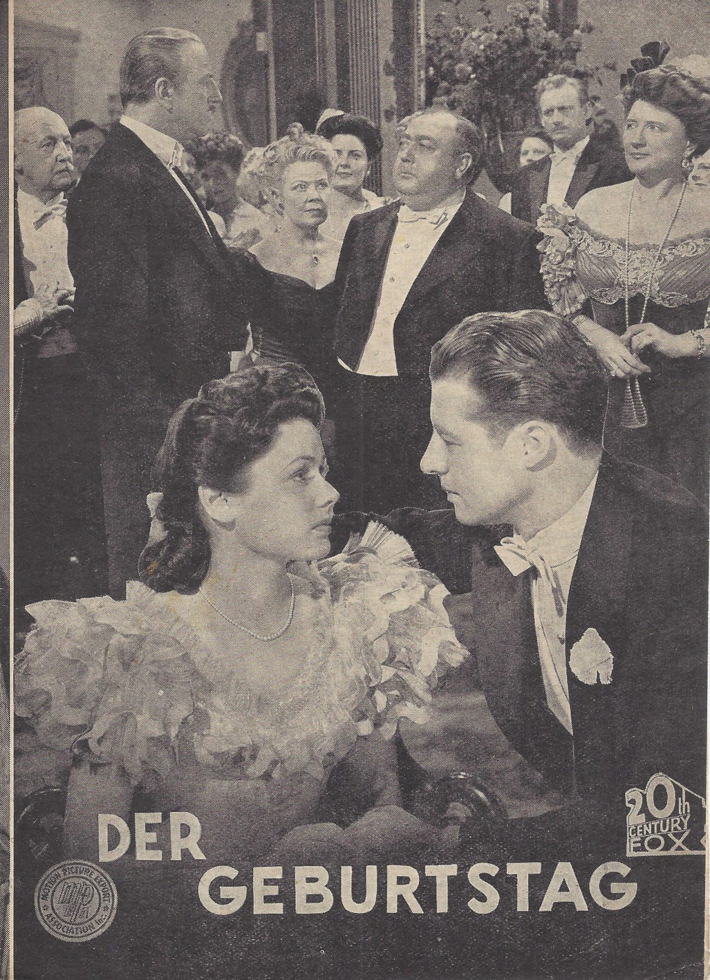 97: Der Geburtstag ( Heaven can wail ) Gene Tierney, Don Ameche, Charles Coburn, Marjorie Main, Dickie Moore,
