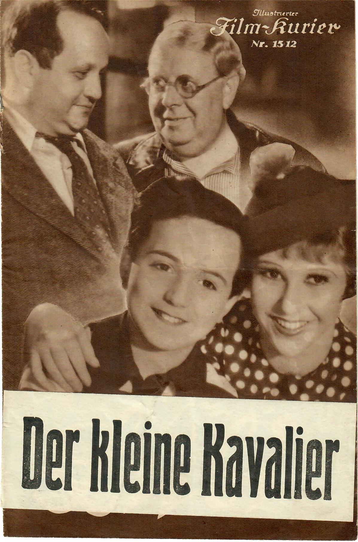 1512: Bubi ( Aufkleber - Der kleine Kavalier ) Szöke Szakall, Mircha, Otto Wallburg, Hans Holt, Lizzi Balla,