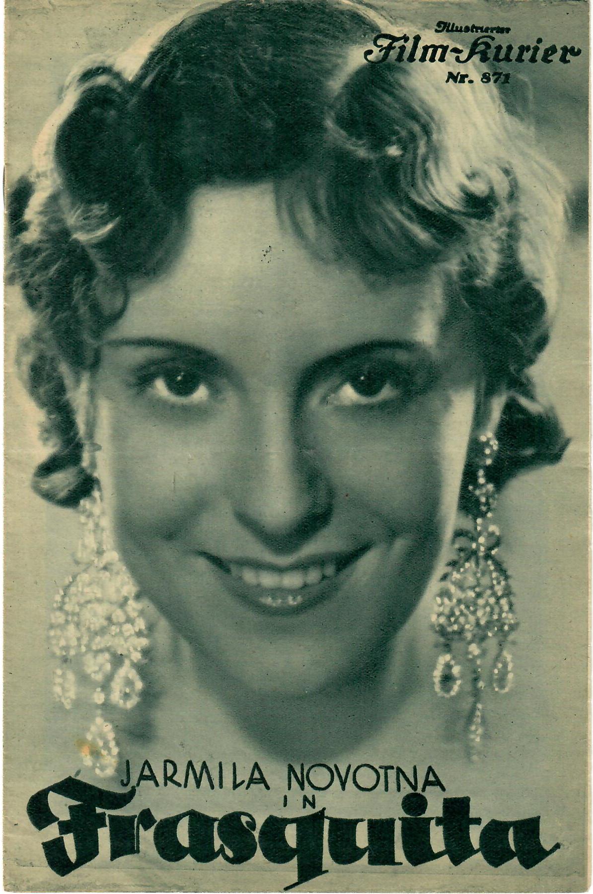 871: Frasquita ( Carl Lamac ) Jamila Novotna, Heinz Rühmann, Hans Moser, Hans Heinz Bollmann, Charlott Daudert,