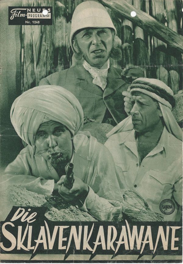 Die Sklavenkarawane ( Karl May ) ( Nfp ) ( GRÜN ) Viktor Staal, Georg Thomalla, Theo Lingen, Mara Cruz, Fernando Sancho, Rafael Luis Calvo,