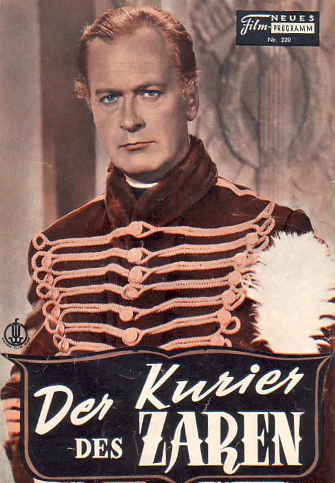 220: Der Kurier des Zaren (Carmine Gallone) Curd Jürgens, Geneviéve Page, Sylvie, Jean Parédès, Inkijnoff, Henri Nassiet, Jacques Dacqmine, Gérard Buhr, Silvia Koscina, Francoise Fabian