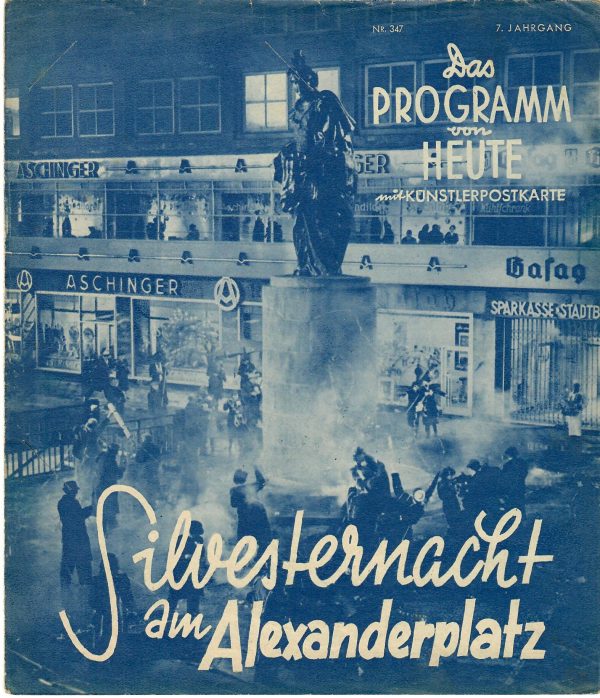 1410: Silvesternacht am Alexanderplatz, Jutta Frybe,