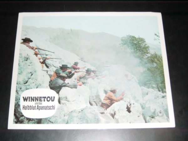 Winnetou und das Halbblut Apanatschi, Banditenkampf / Bergen