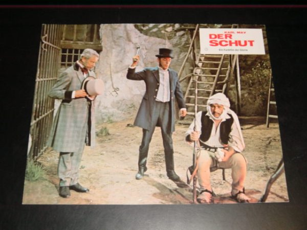 Der Schut: Aushang: Sir David und Archie im Verlies....