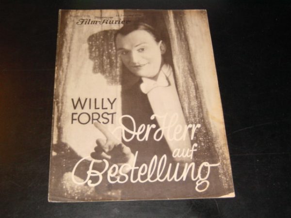 1510: Der Herr auf Bestellung, Willy Forst, Paul Hörbiger,