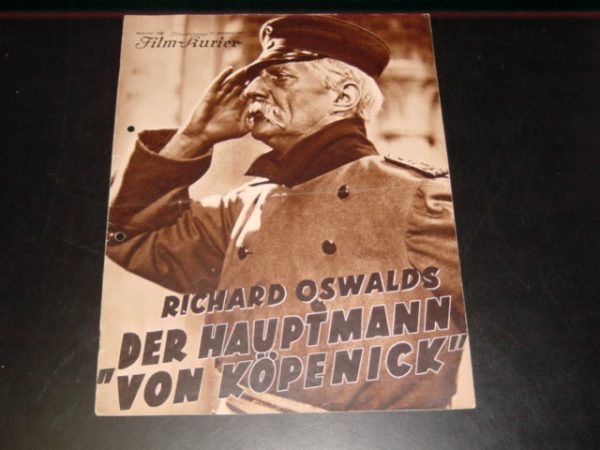1716: Der Hauptmann von Köpenick, Max Adalbert, W. Schur,