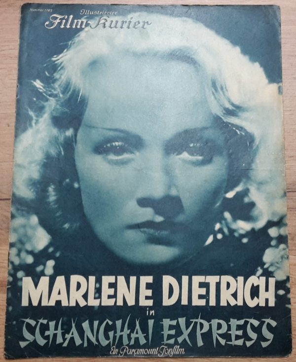 1762: Schanghai Express ( Josef von Sternberg ) Marlene Dietrich, Anna May Wong, Clive Brook, Warner Oland, Eugene Pallette, Lawrence Grant,