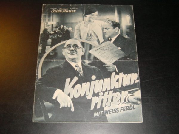 2103: Konjunkturritter, Weiss Ferdl, Otto Wallburg, S. Peters