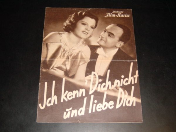 2107: Ich kenn Dich nicht liebe Dich, Willi Forst, Max Gülstoff