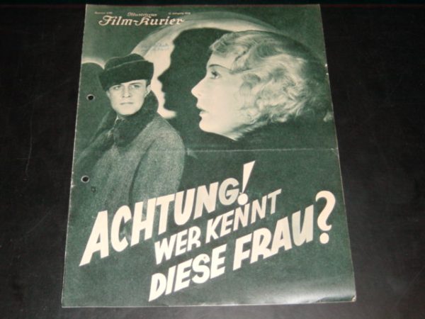 2110: Achtung ! Wer kennt diese Frau ? Hilde von Stolz,
