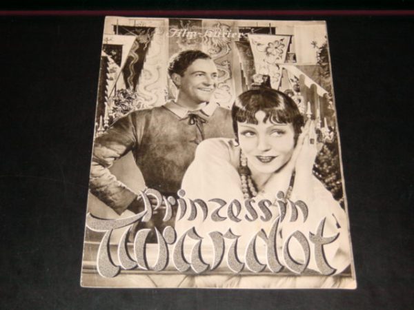 2243: Prinzessin Turandot, Käthe von Nagy, Willy Fritsch,