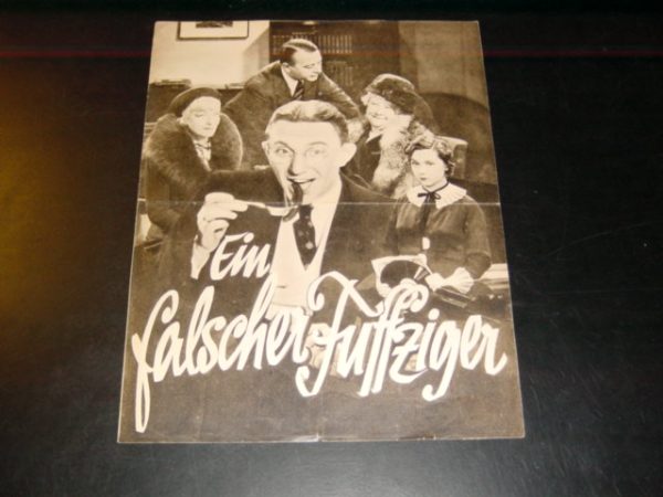 2285: a: Ein falscher Fuffziger ( Carl Boese ) Theo Lingen,