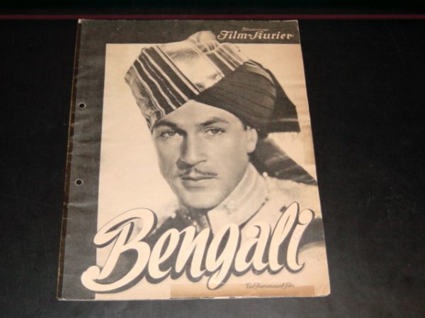 2287: Bengali, Gary Cooper, C. Aubrey Smith, Akim Tamiroff,