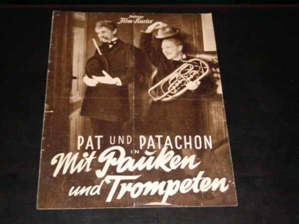 2312: Mit Pauken und Trompeten, Pat & Patachon,