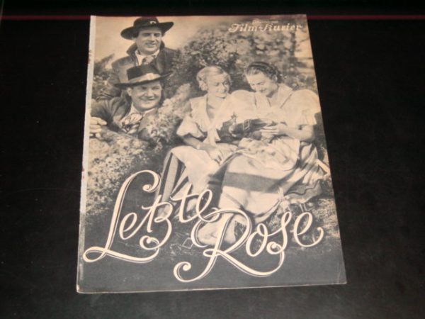 2398: Letzte Rose, Hanna Ralph, Georg Alexander,