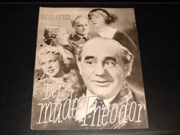 2455: Der müde Theodor, Weiß Ferdl, Gretl Theimer,