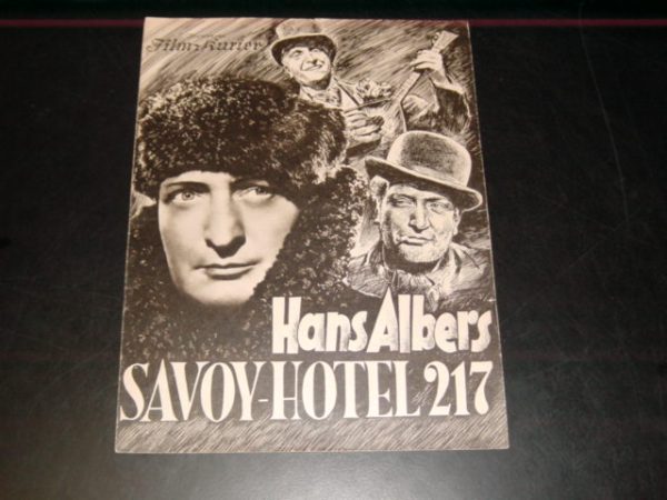 2473: Savoy Hotel 217, Hans Albers, Brigitte Horney,