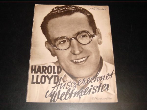 2477: Ausgerechnet Weltmeister, Harold Lloyd, A. Menjou,
