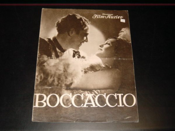 2492: Boccaccio, Willy Fritsch, Albrecht Schönhals,