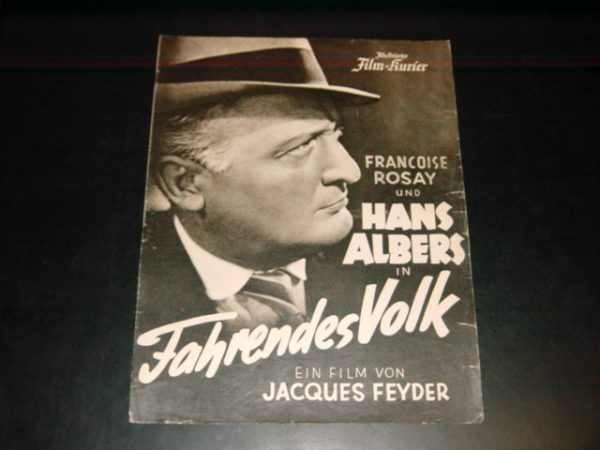 2808: Fahrendes Volk, Hans Albers, Francoise Rosay,