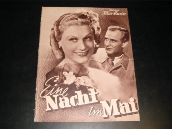 2849: Eine Nacht im Mai, Marika Rökk, Viktor Staal,