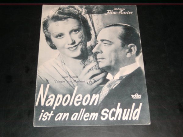 2863: Napoleon ist an allem schuld, Curt Goetz, V. v. Martens,