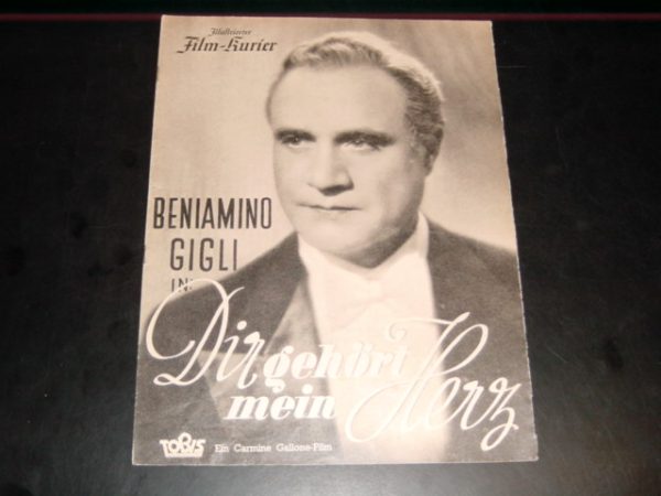 2874: Dir gehört mein Herz, Benjamino Gigli, Lucie Englisch,