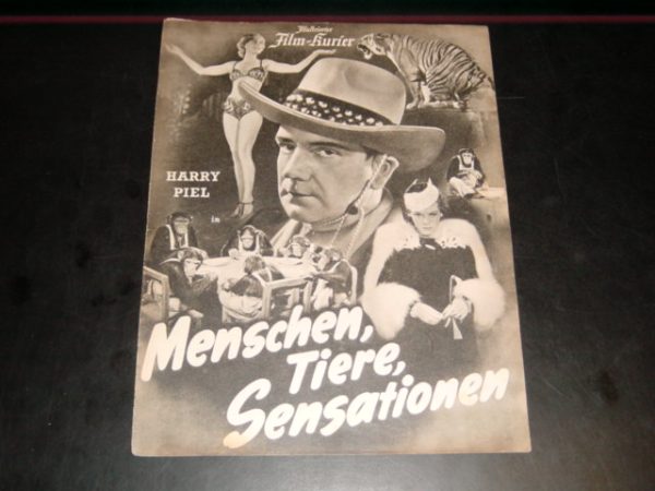 2875: Menschen, Tiere, Sensationen ( Zirkus ) Harry Piel,