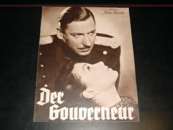 2947: Der Gouverneur, Brigitte Horney, Willy Birgel,