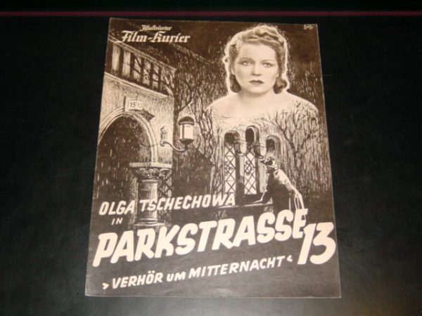 2948: Parkstrasse 13, Olga Tschechowa, Rudolf Klein Rogge,