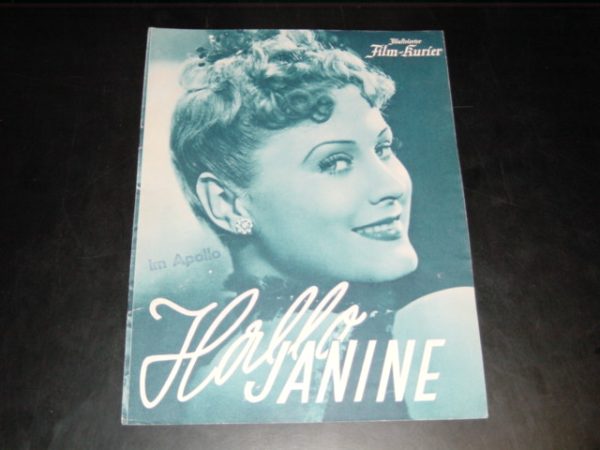 2961: Hallo Janine, Marika Rökk, Johannes Heesters,