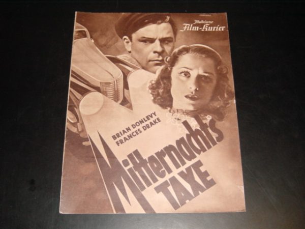 3105: Mitternachts Taxe, Brian Donlevy, Frances Drake,