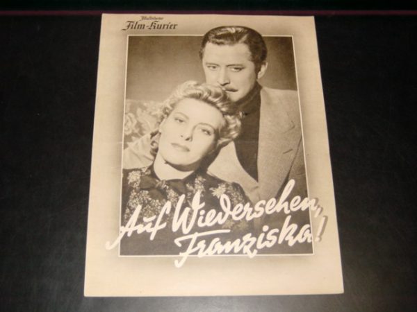 3201: Auf Wiedersehen, Franziska ! Marianne Hoppe,