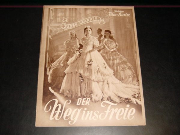 3202: Der Weg ins Freie, Zarah Leander, Hans Stüwe,