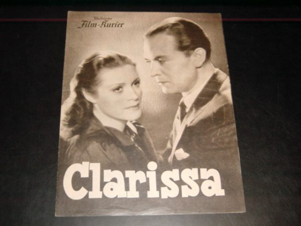 3215: Clarissa, Sybille Schmitz, Gustav Fröhlich, G. Diessl,
