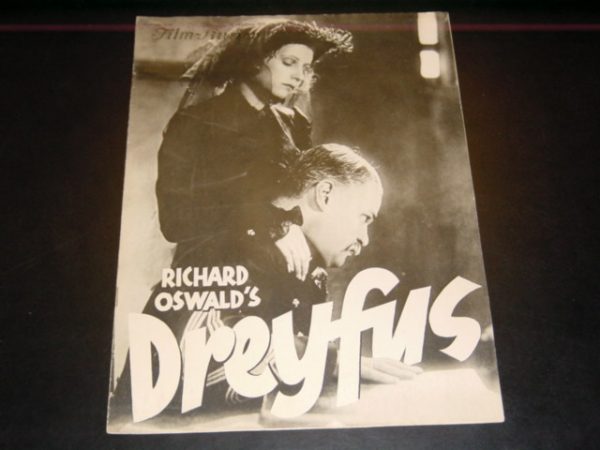 1428: Dreyfus ( Richard Oswald ) Fritz Kortner, Heinrich George,