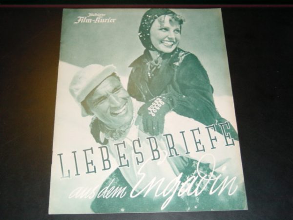 2848: Liebesbriefe aus dem Engadin, Luis Trenker, Carla Rust,
