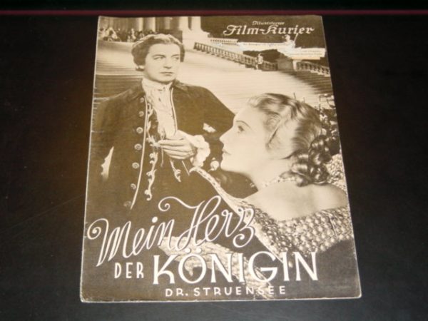 2314: Mein Herz der Königin ( Dr. Struensee ) Clive Brook,