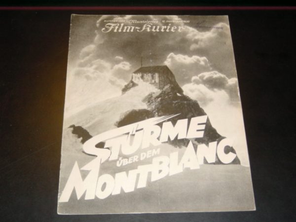 1509: Stürme über dem Montblanc, Leni Riefenstahl,