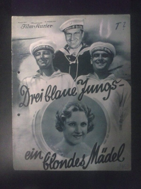 2020: Drei blaue Jungs - ein blondes Mädel, Heinz Rühmann,