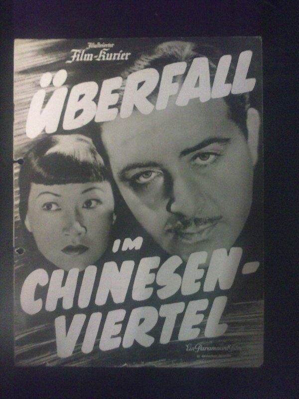 2962: Überfall im Chinesen Viertel, Anna May Wong,
