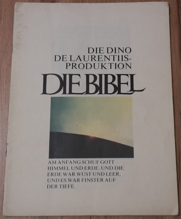 Die Bibel ( John Huston ) Richard Harris, Ava Gardner,