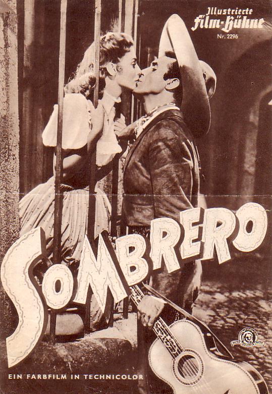 2296: Sombrero, Ricardo Montalban, Pier Angeli, Yvonne de Carlo,