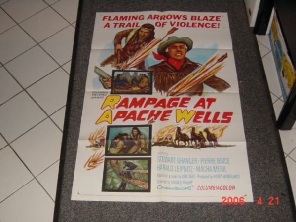 Der Ölprinz, A 1 Pierre Brice, Stewart Granger, ( USA )