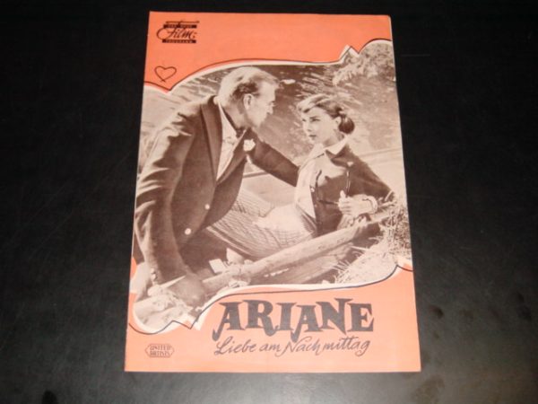 Ariane - Liebe am Nachmittag, Audrey Hepburn, Gary Cooper,